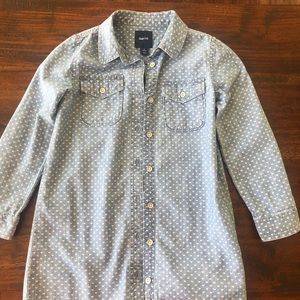 Gap Denim heart dress